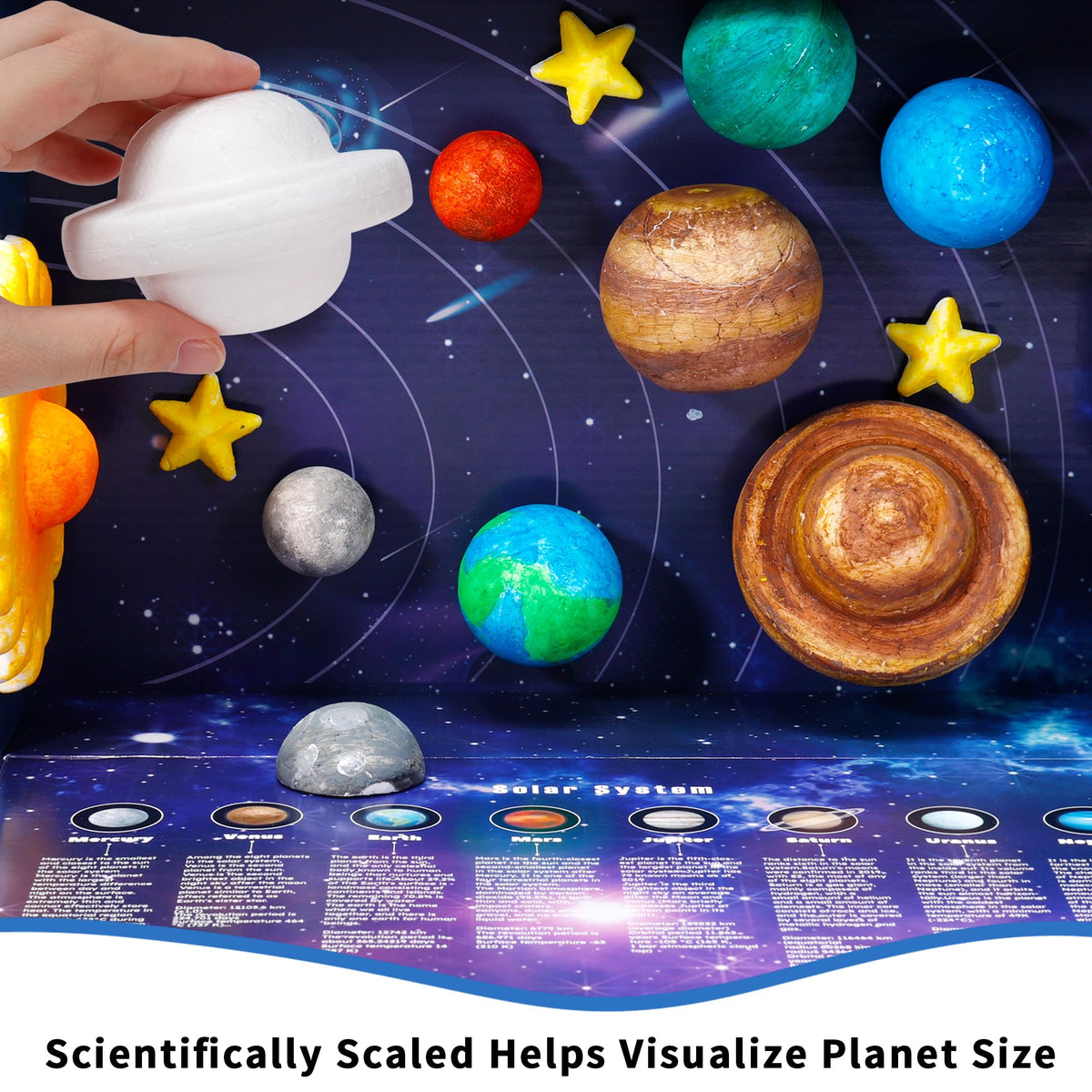 Pllieay kids crafting in class using the kit for science projects.