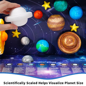 Pllieay kids crafting in class using the kit for science projects.