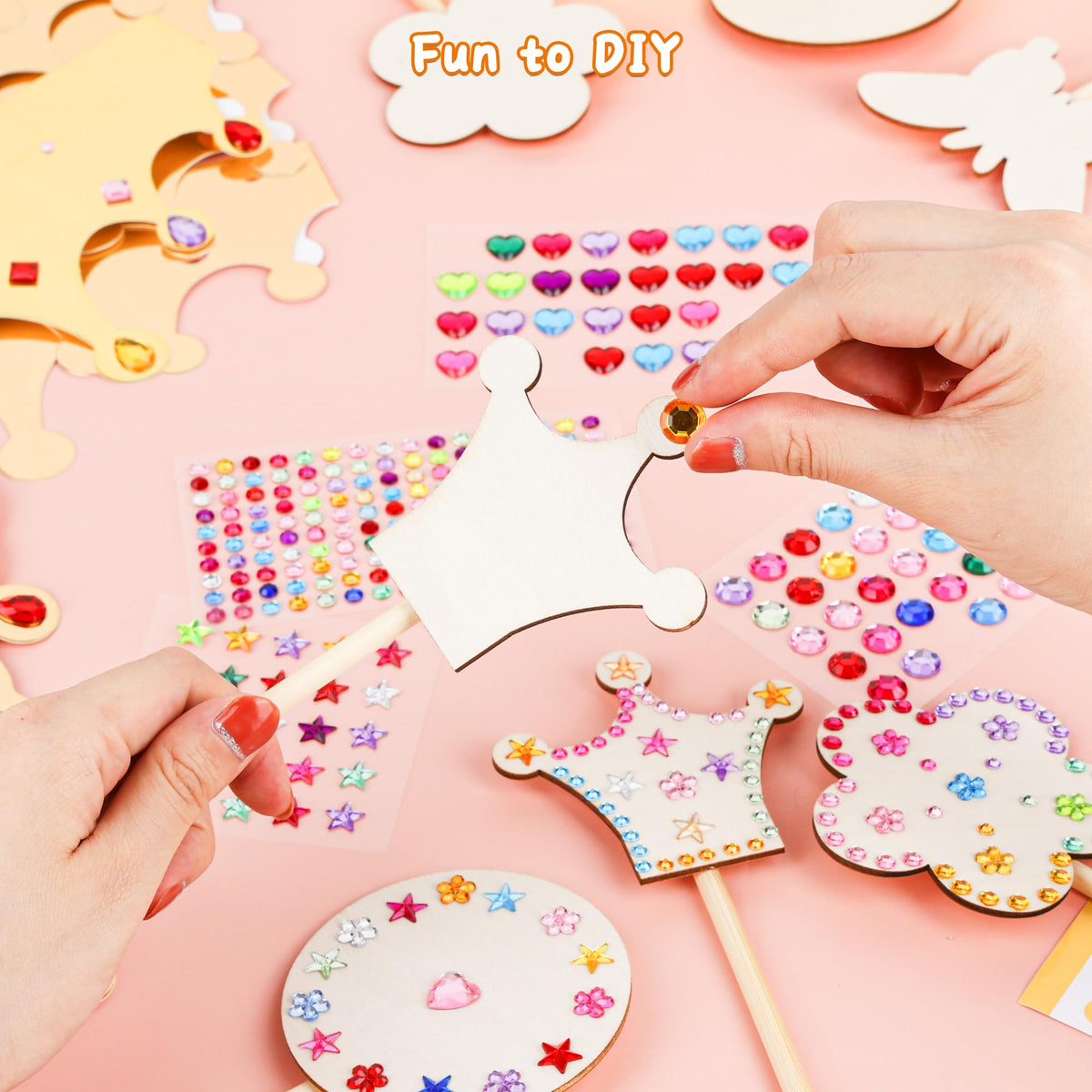 Pllieay Princess Fairy Wands Kit complete set for creative play