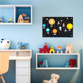 Pllieay color palette with pigments for customizing planetary visuals.