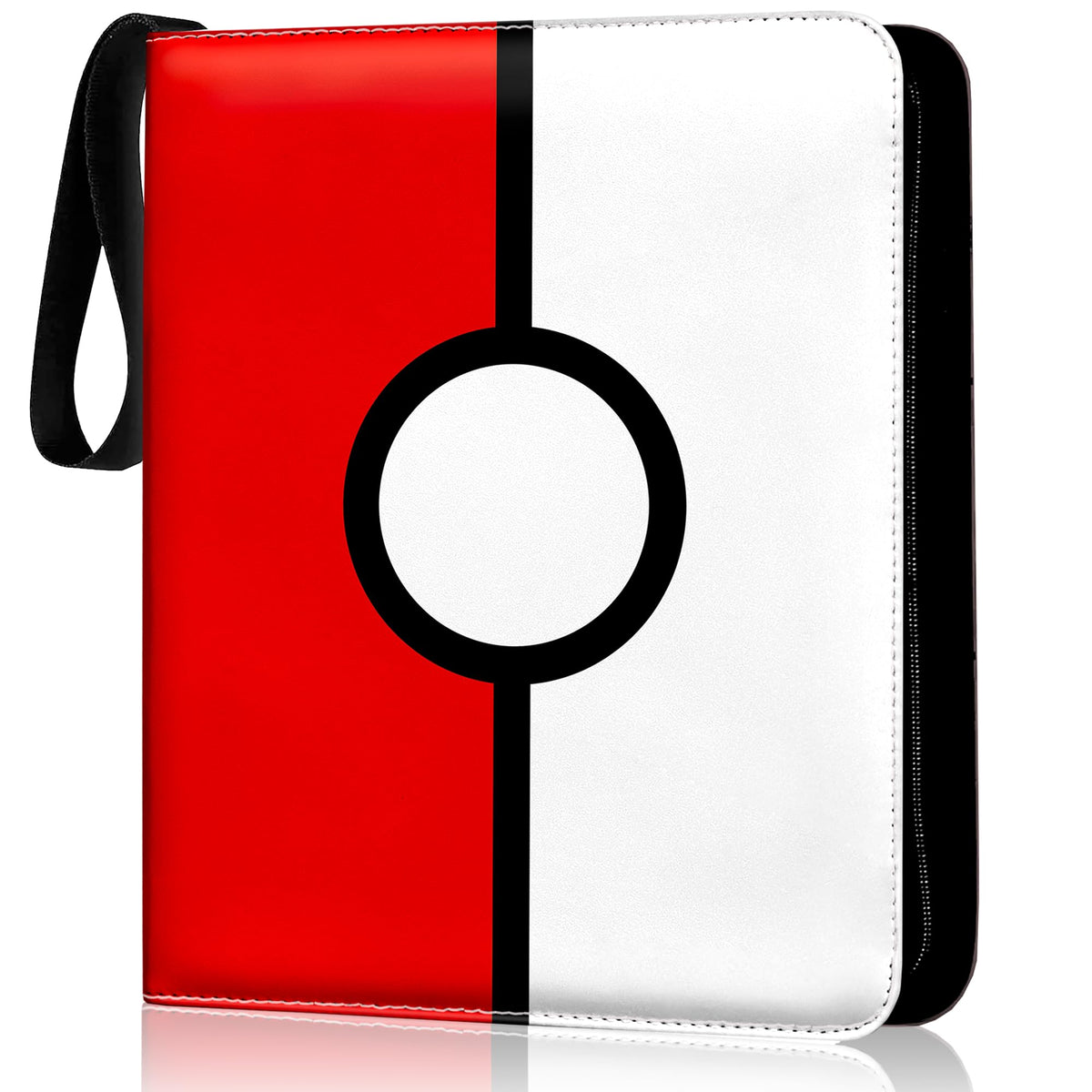 PLM Card Binder red and white cover for bold style and quick identification