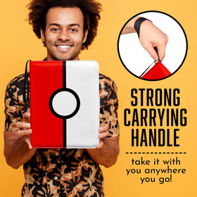 PLM Card Binder features 3-ring system for easy page adjustment