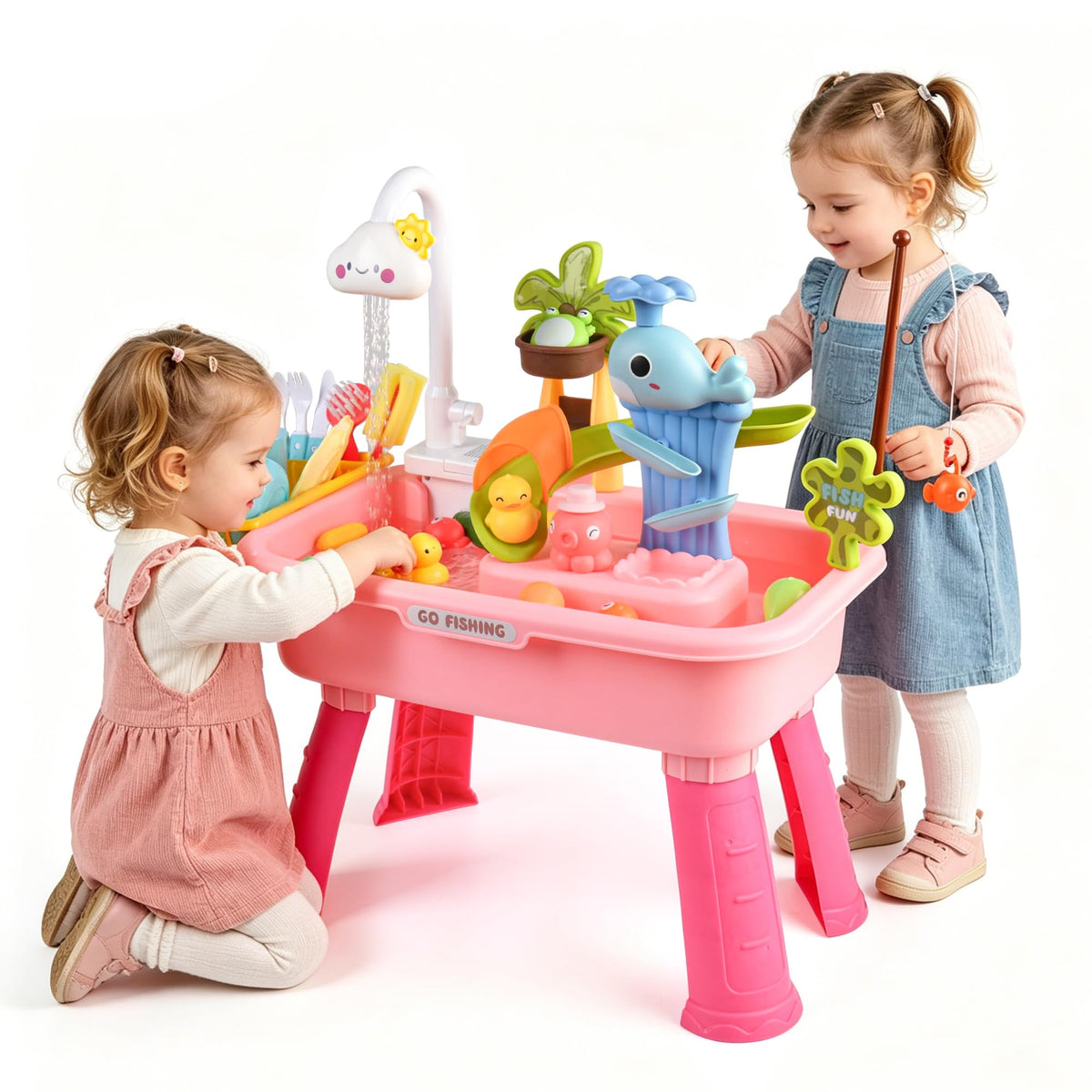 Safe BPA-free materials with smooth edges for safe toddler play