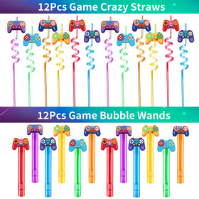 PLOUGVI crazy straws bring color and drinks convenience.