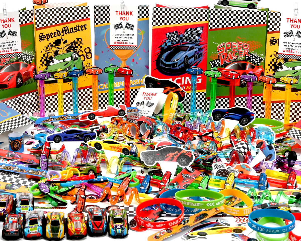 PLOUGVI race car bubble wands add playful sips and smiles during celebrations.