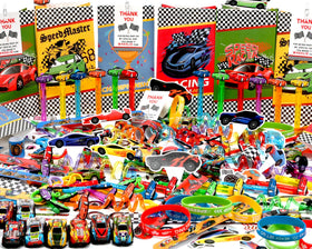 PLOUGVI race car bubble wands add playful sips and smiles during celebrations.