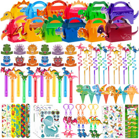 PLOUGVI 3D dinosaur boxes for party favors and wow moments