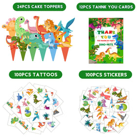 PLOUGVI dinosaur cake toppers decorate desserts
