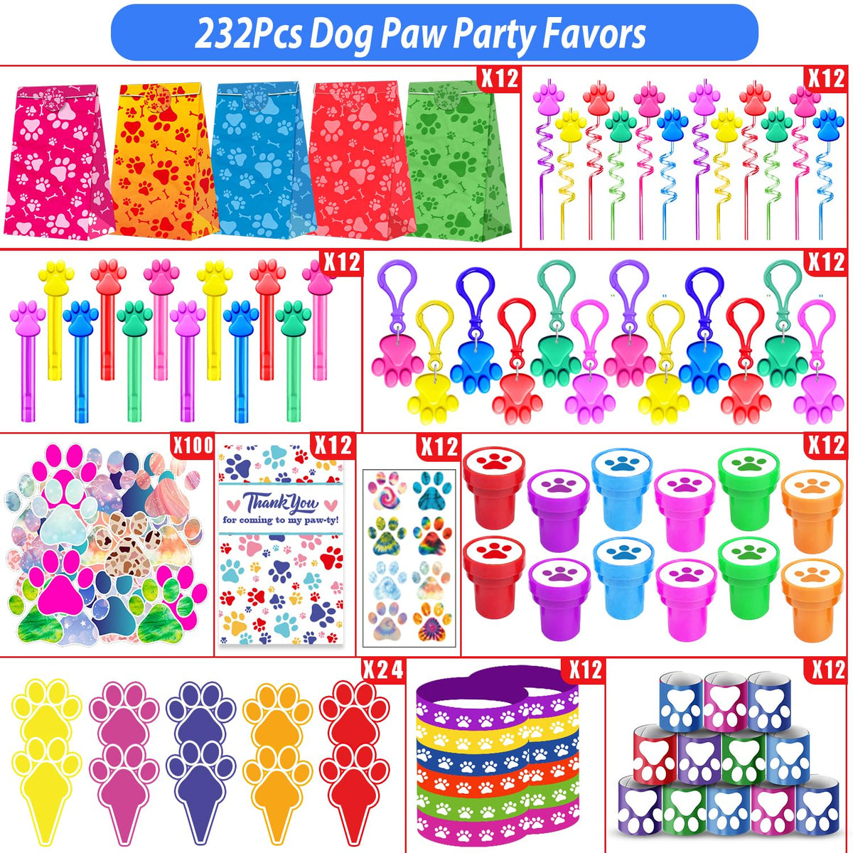 PLOUGVI Paw Bracelets as wearable party favors that spark smiles.