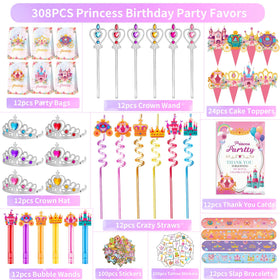 PLOUGVI princess magic wands for magical play and pretend royal moments