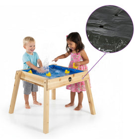 Plum backyard imaginative play sandbox, sparks creative building with friends.