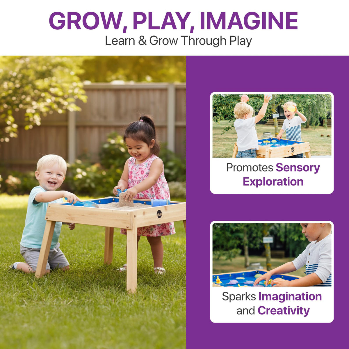 Plum easy-assembly image, quick setup for busy families.