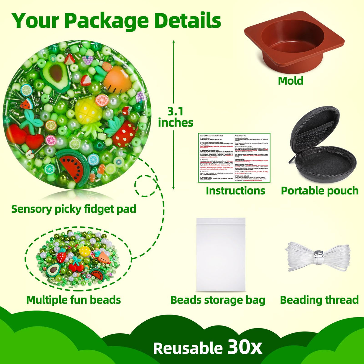 PLUMIA Picky Fidget Pad eco-friendly design supports sustainable self-care.
