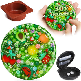 PLUMIA Picky Fidget Pad mold close-up highlighting durable silicone for long-lasting, reusable relief.