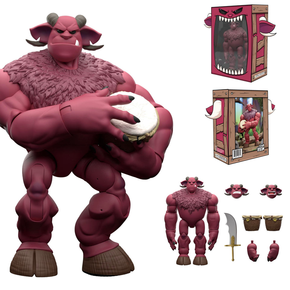 Plunderstrong Fawn Roam Berry figure, front view, ideal for dynamic display.