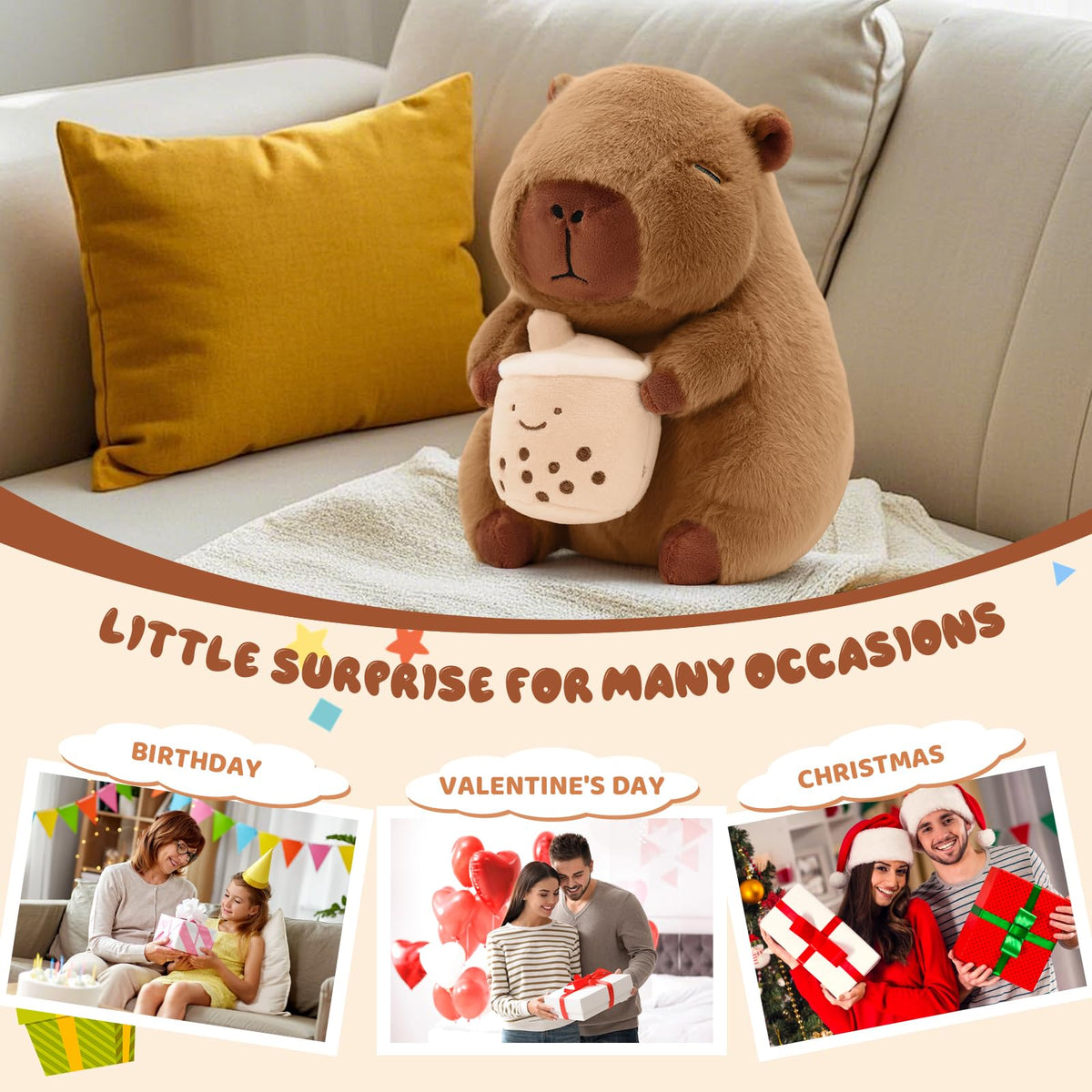 Plupiapio Ultra-soft hypoallergenic plush safe for sensitive skin.