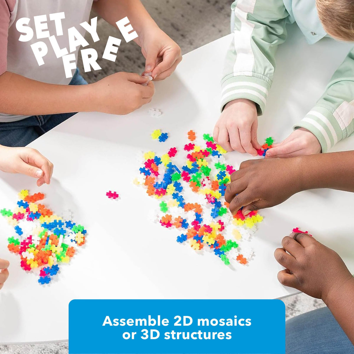Plus Plus Denmark-made quality construction set.