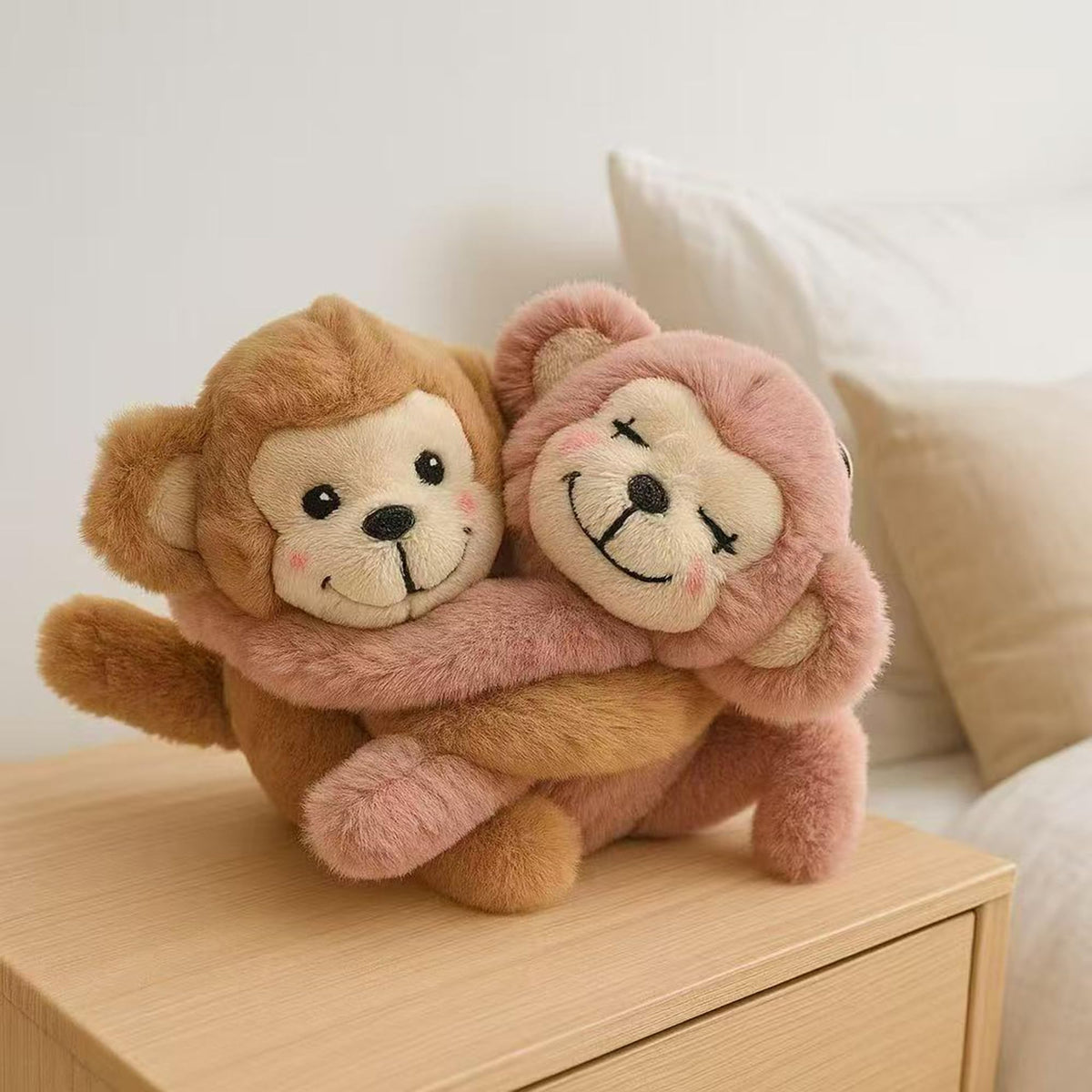 Embedded magnets in the monkeys' hands for reconnection