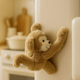 Close-up of velvety-soft plush fur for cozy cuddling