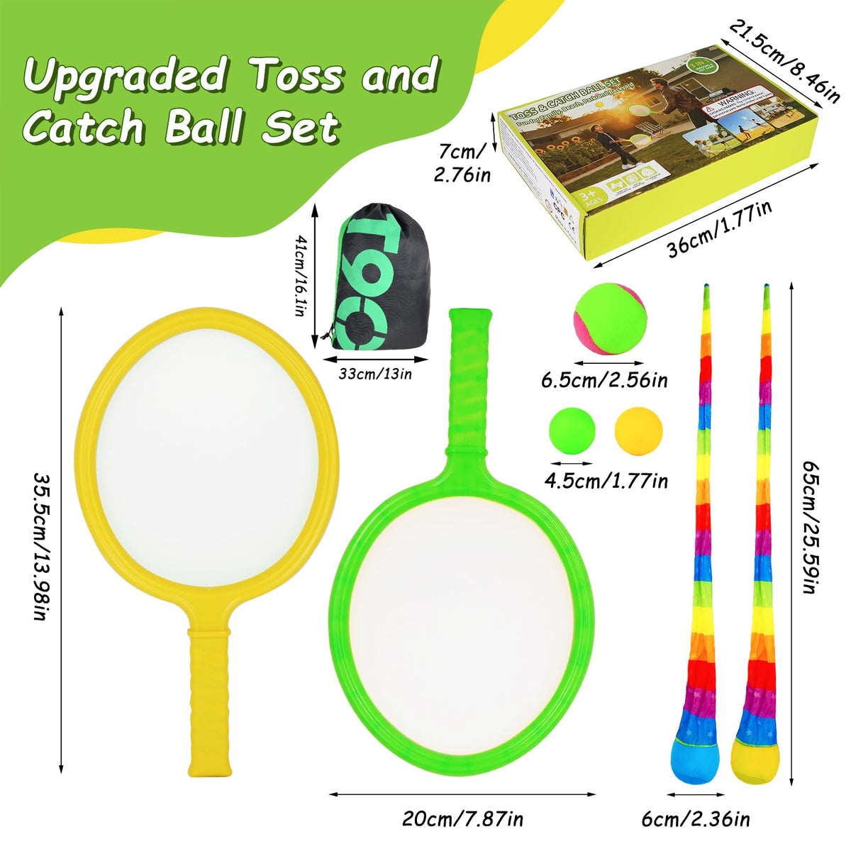 Pluspace gift-ready box for presenting an outdoor toy set