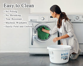 Plusvivo cleanable table cover is easy to wipe clean after spills
