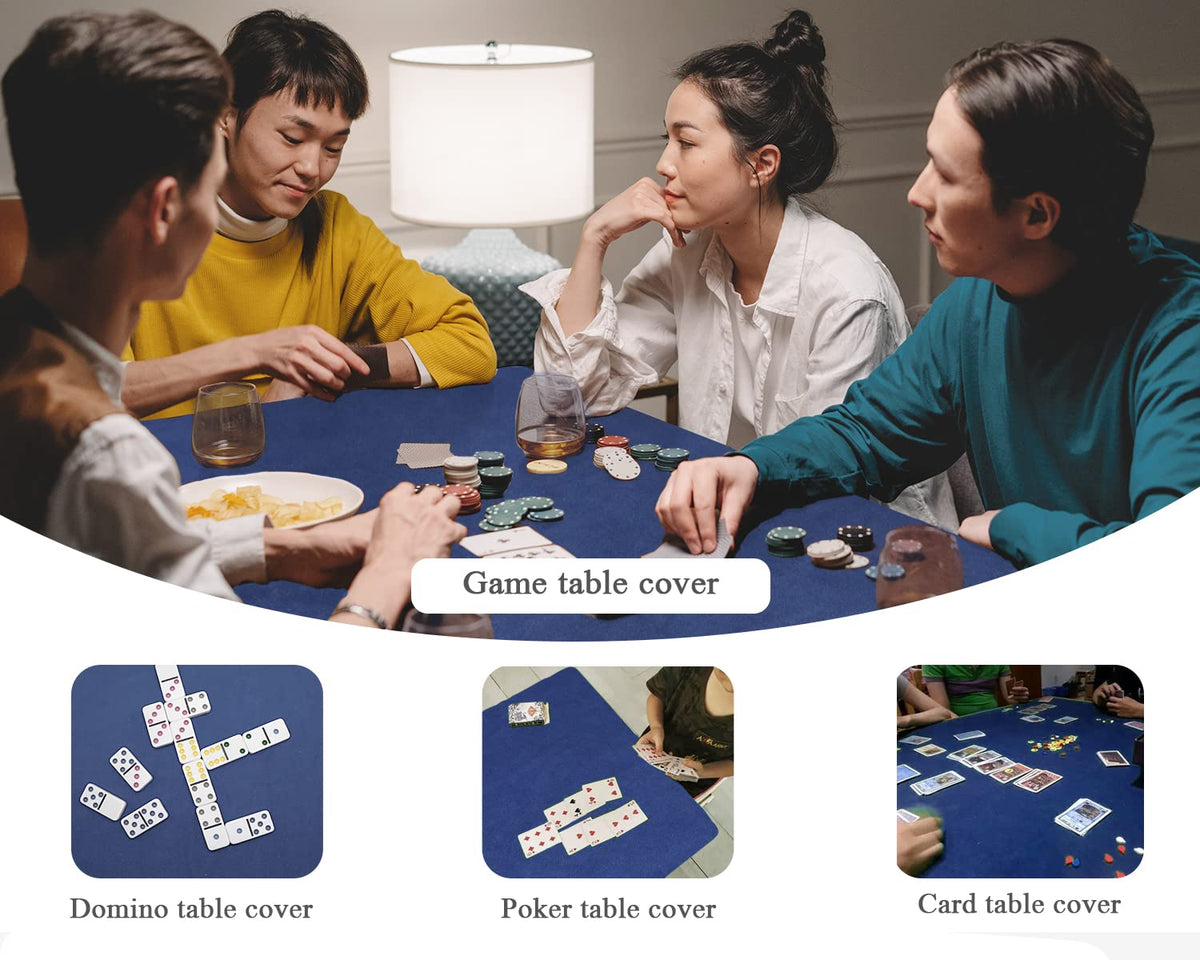 Plusvivo bridge cover protects the surface during elegant card games