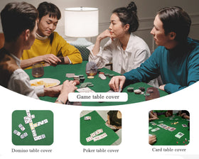 Plusvivo mahjong-bridge table cover anti-slip base keeps tiles in place