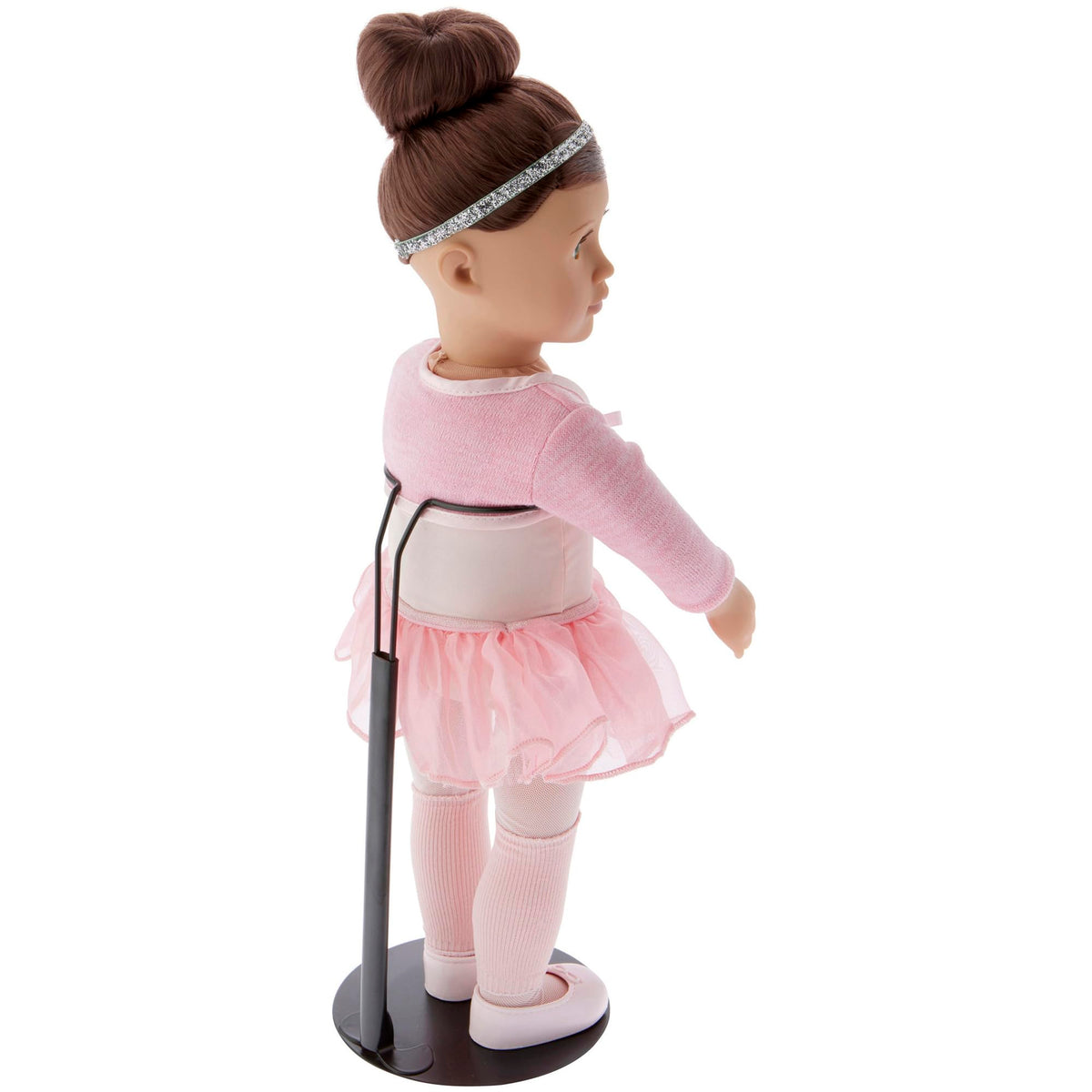Plymor DSP-90B base-diameter ensures stable 5.375 inch footing for wide dolls.