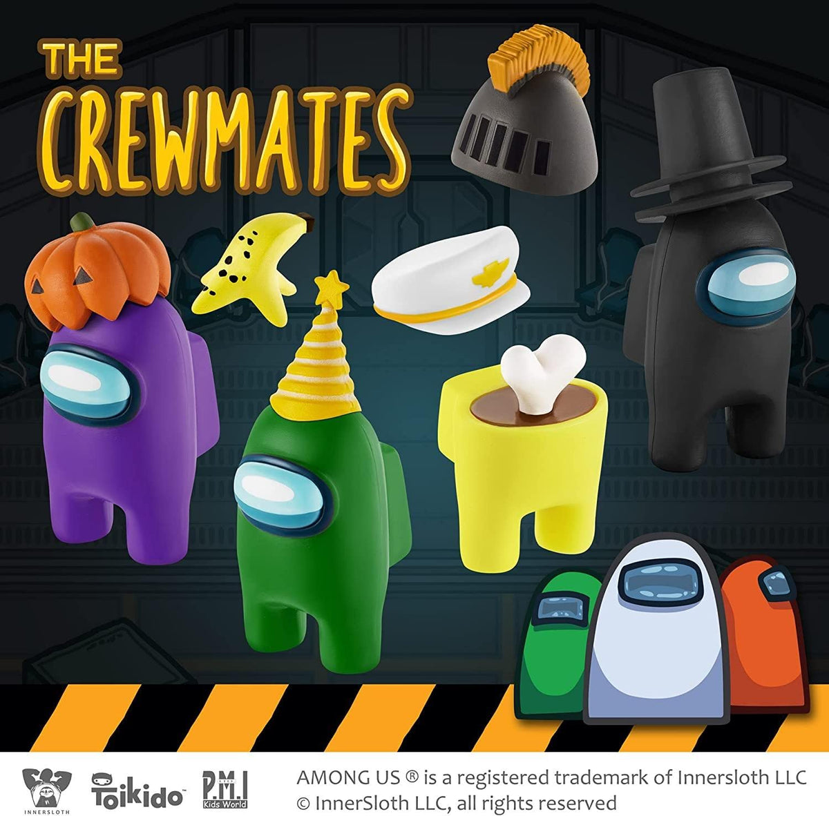 P.M.I. Punkin rare crewmate with purple head inspires collection.
