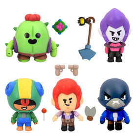 PMI Brawl Stars Crow figure with moving parts for dynamic posing