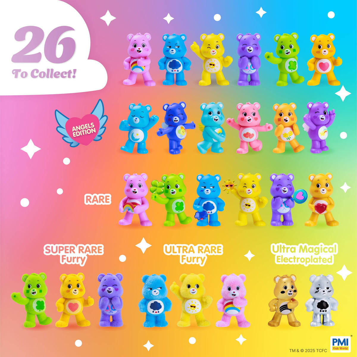 P.M.I. Care Bears two rare characters reveal hidden surprises for collectors.