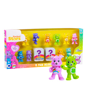 P.M.I. Care Bears 12-pack deluxe box figures for play, display, and gifting.