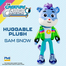 P.M.I. Sam Snow plush with 12-inch size for authentic character play