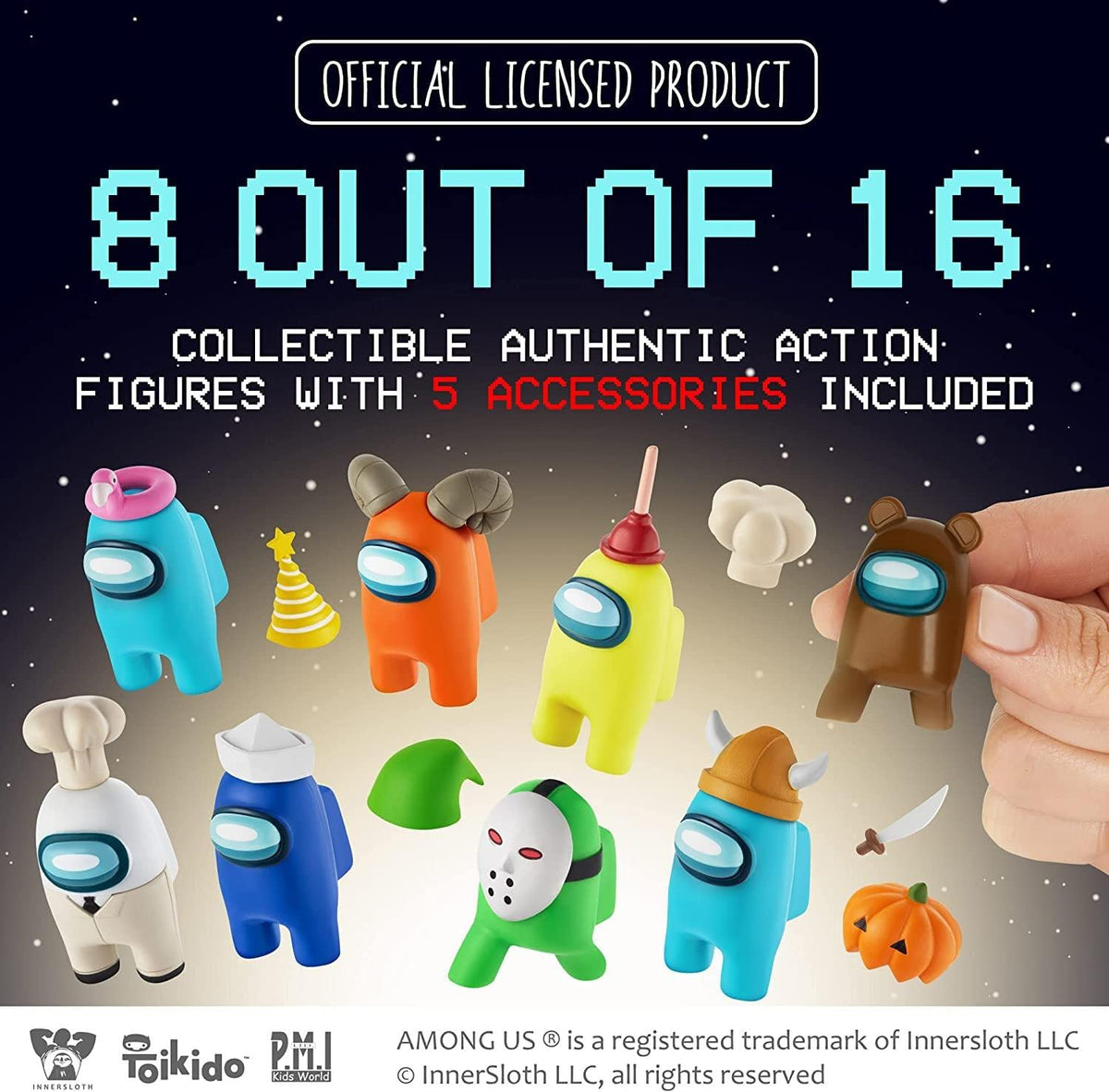 P.M.I. The Clogged crewmate impostor figure for offline Among Us play