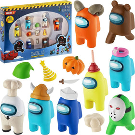 P.M.I. Crewmate figures box: eight collectible mini figures for play and display