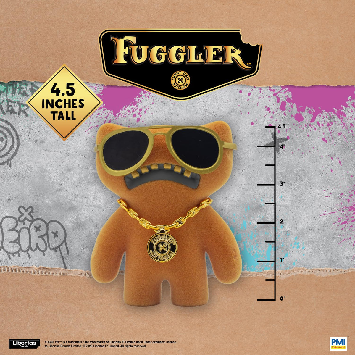 P.M.I. Fuggler Gold Edition gold detailing catches light for striking visuals.