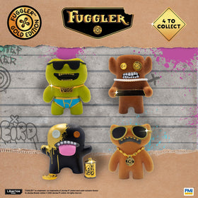 P.M.I. Fuggler Gold Edition window box front view for showcase-ready display.
