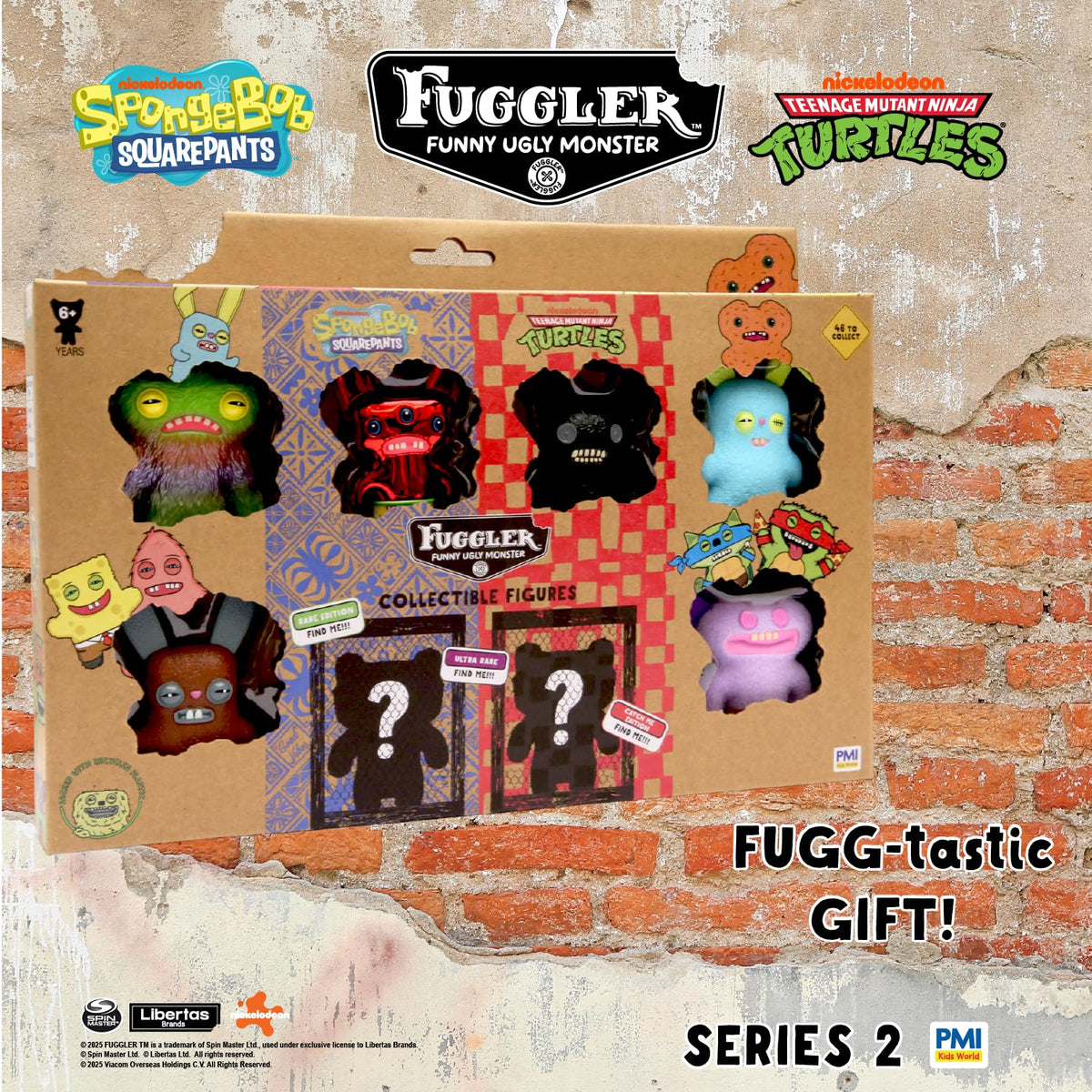 P.M.I. Fuggler Series 2 window packaging doubles as a display while keeping surprises