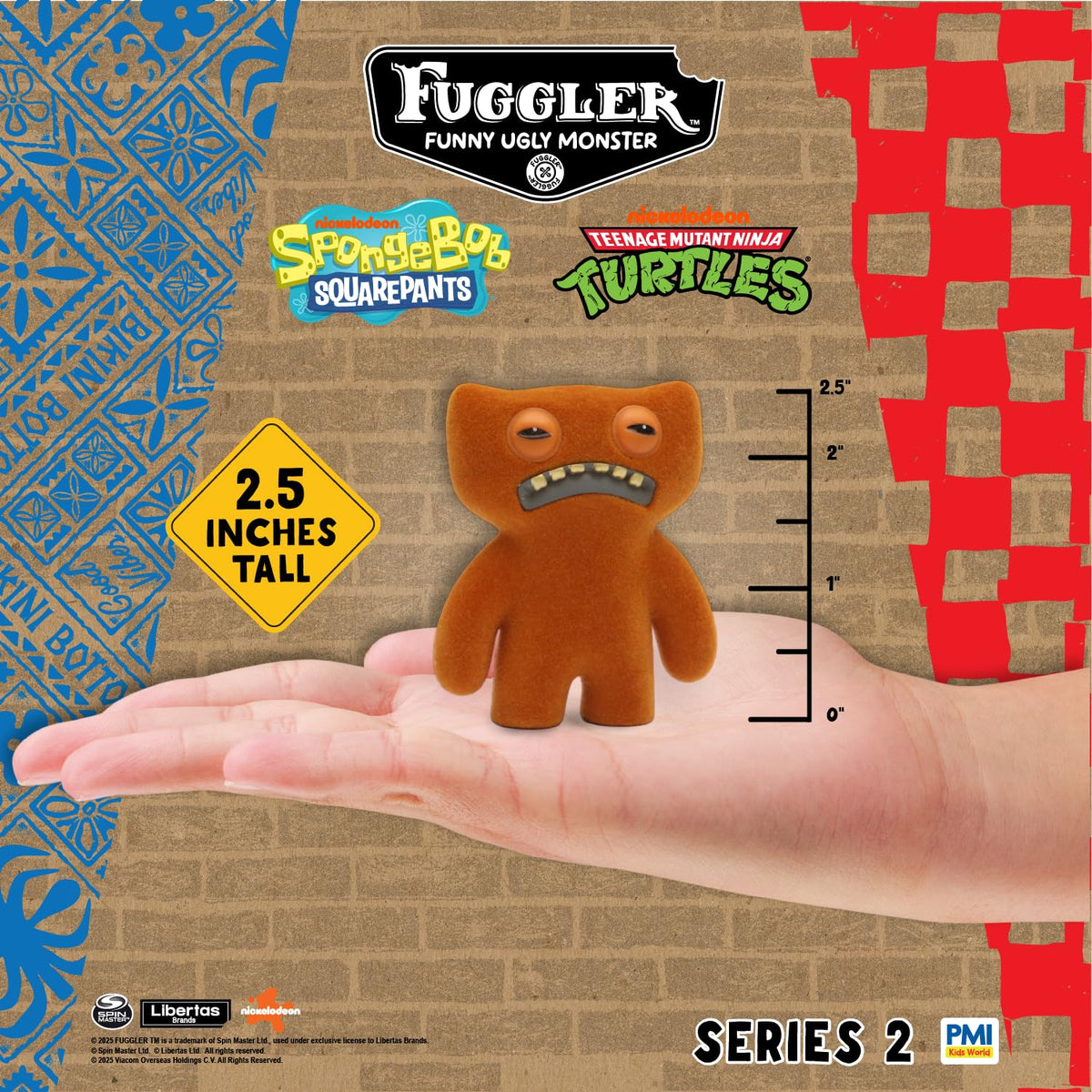 PMI Fuggler Series 2 durable mini figures with intricate details.