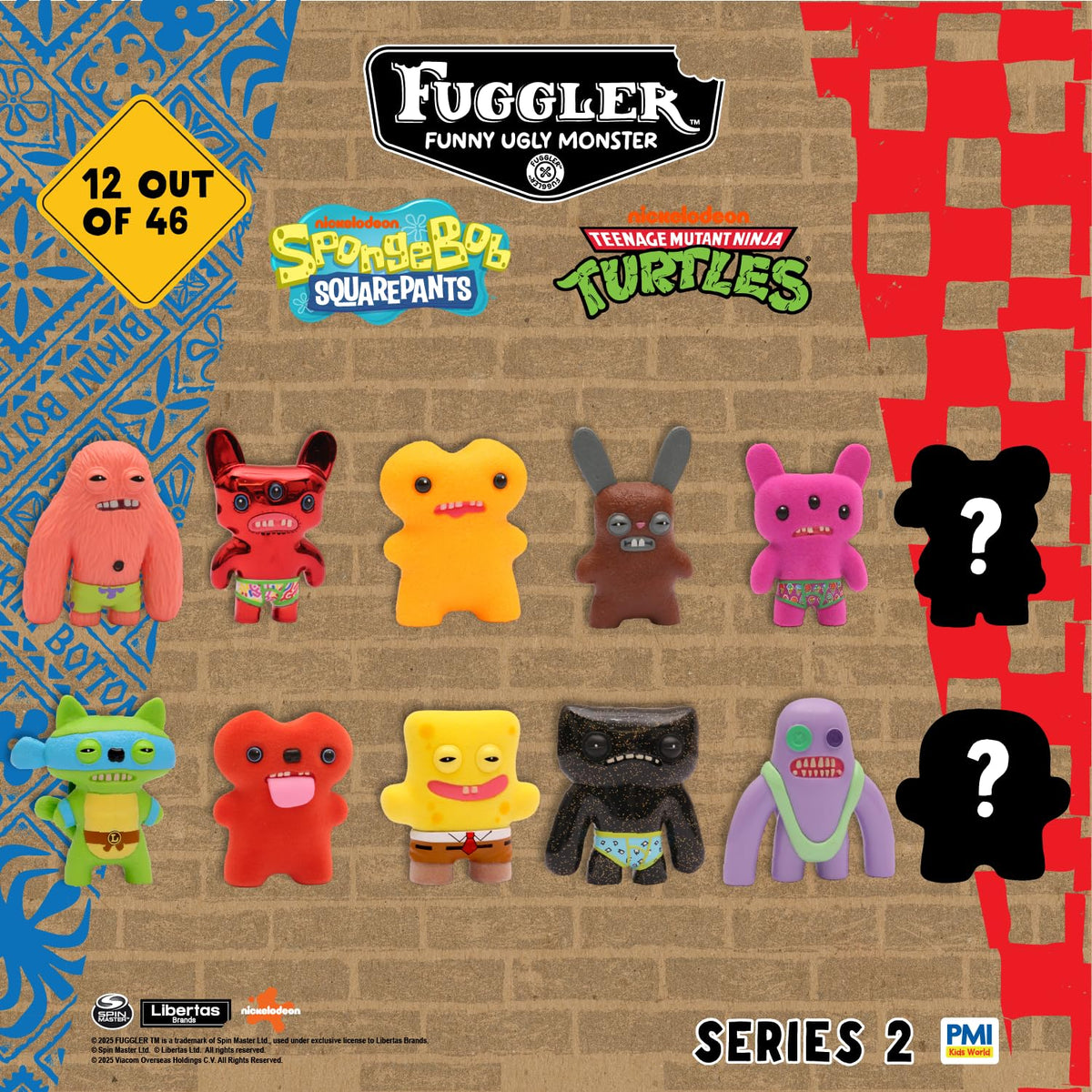 PMI Fuggler Series 2 hidden monsters add suspense during unboxing.