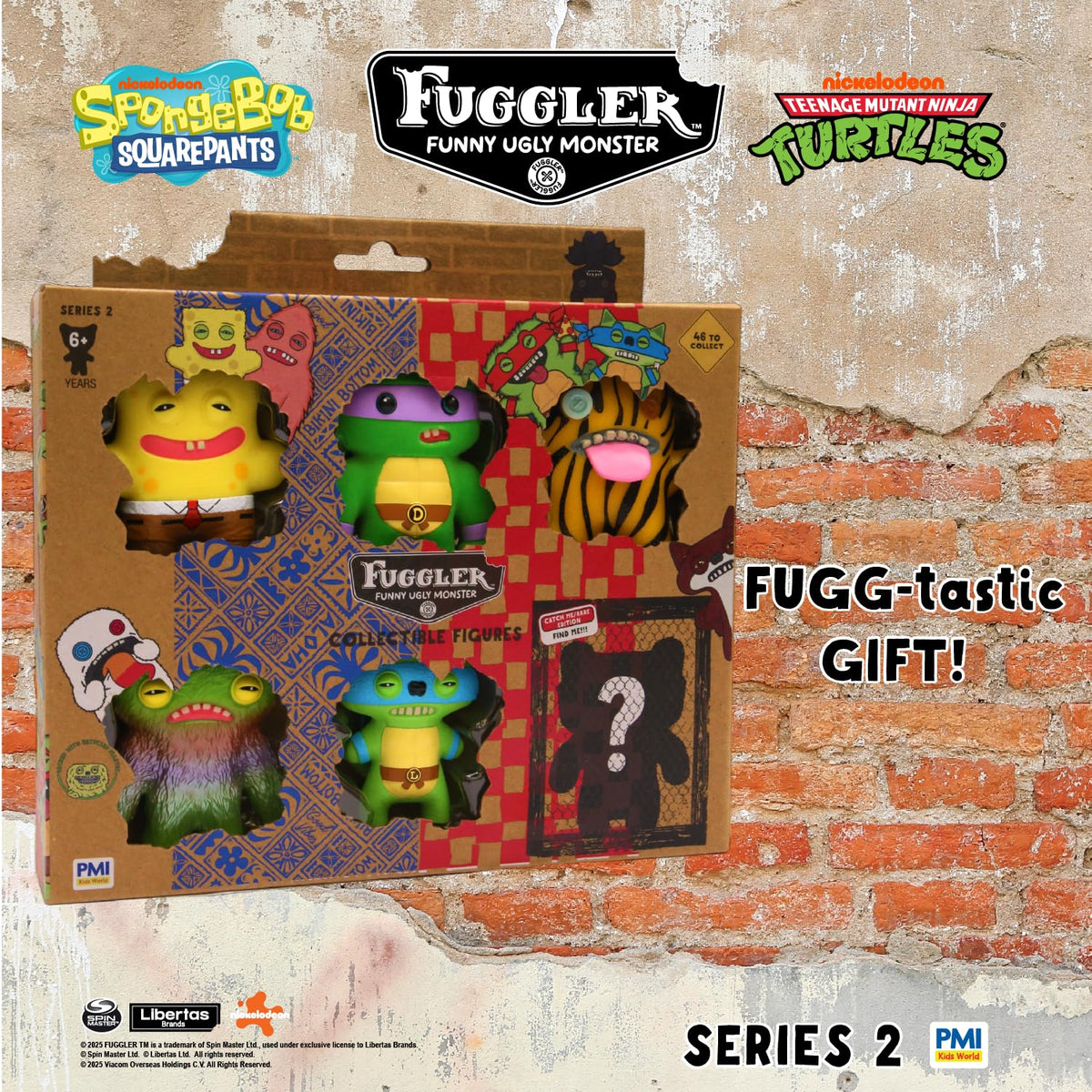 P.M.I. Fuggler Series 2 officially licensed design ensures authenticity.