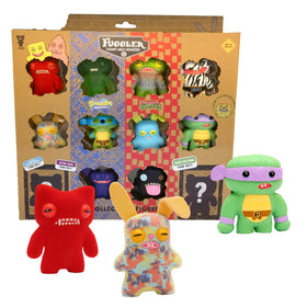 PMI Fuggler Series 2 12-pack packaging window display ready for display and collection.