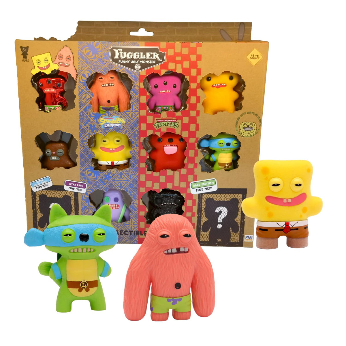 PMI Fuggler Series 2 window box with 12 bold figures for shelf display.