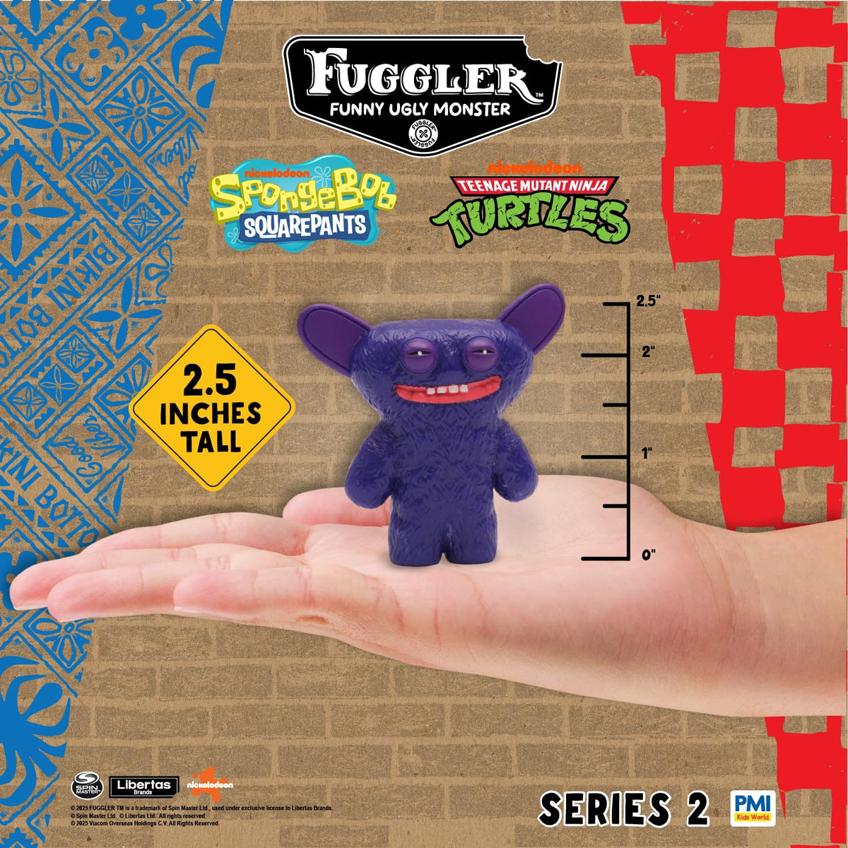 PMI Fuggler Series 2 assortment highlights warped designs and vibrant colors for eye-catching shelves.