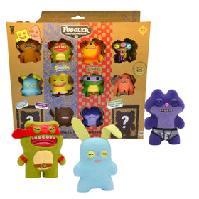 P.M.I. Fuggler Series 2 window box displays twelve quirky figures for bold shelving.