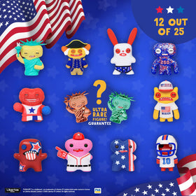 P.M.I. Fuggler twelve figures in one deluxe box create a bold display