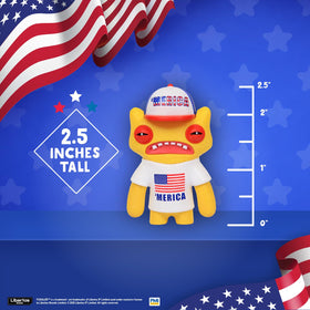 P.M.I. Fuggler USA 250 patriotic-characters brighten desks with quirky personality.