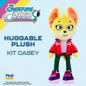 Kit Casey plush soft fabric creates a cozy bedtime companion for kids.
