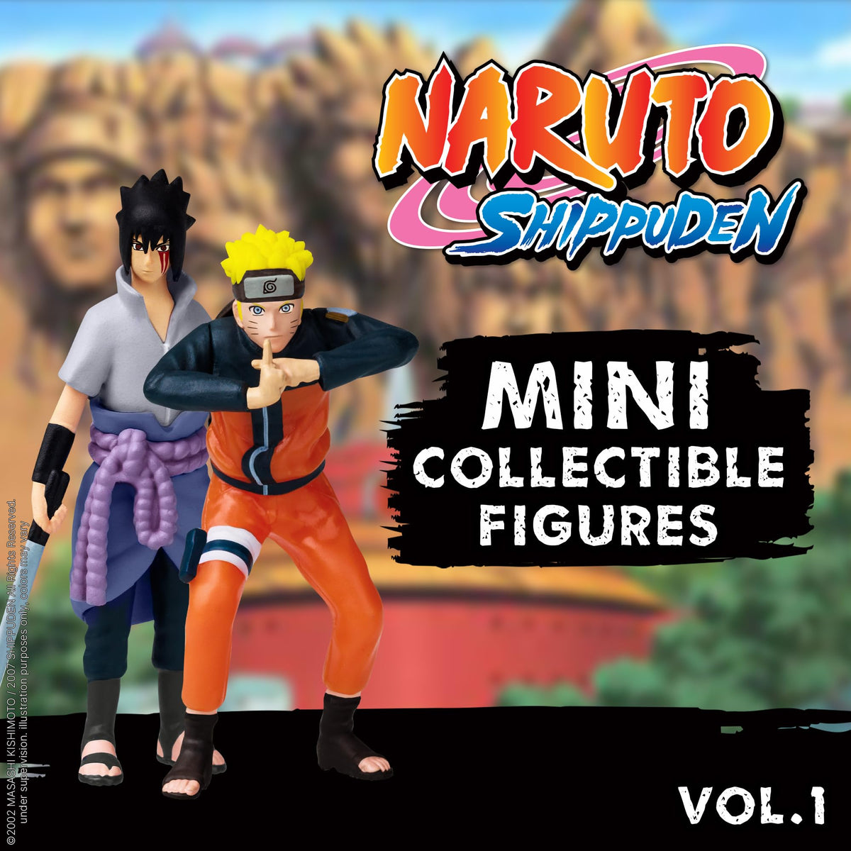 PMI Naruto Shippuden figure collection—dynamic poses for shelves
