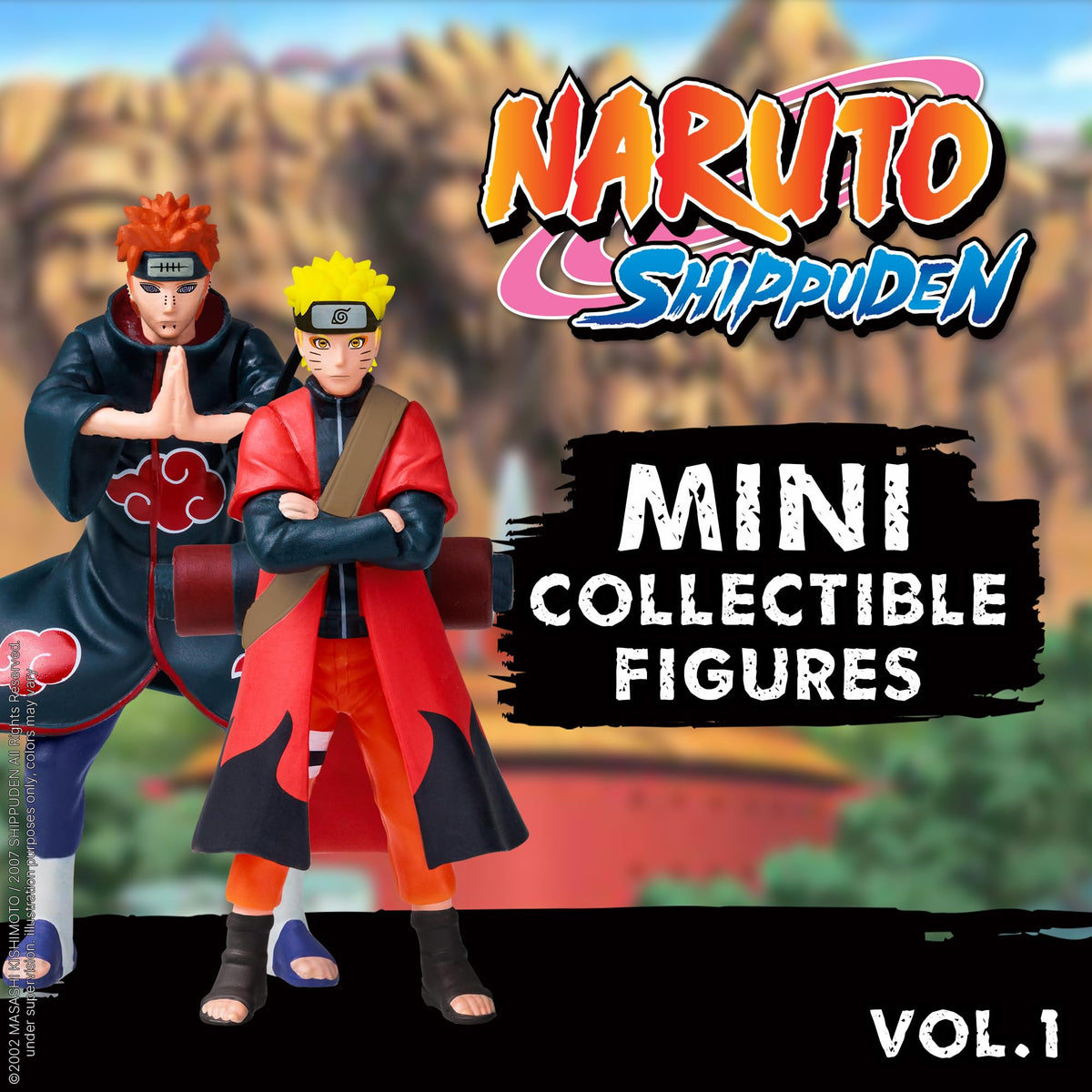P.M.I. Naruto Sage Mode figure with vivid colors and dynamic stance